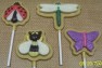 1307 Garden Bugs Chocolate or Hard Candy Lollipop Mold 1307 Garden Bugs Chocolate or Hard Candy Lollipop Mold